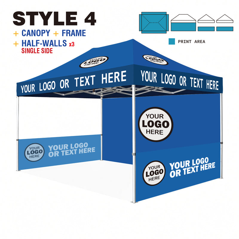 Load image into Gallery viewer, American Phoenix 10 x 15 Custom Canopy with Your Logo Graphics
