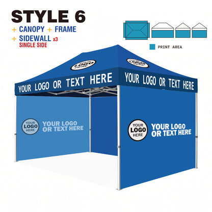 American Phoenix 10 x 15 Custom Canopy with Your Logo Graphics - American Phoenix