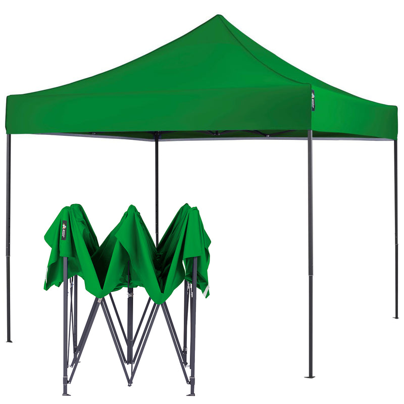 Load image into Gallery viewer, AMERICAN_PHOENIX_10x10_Pop_Up_Canopy_Tent_green 1
