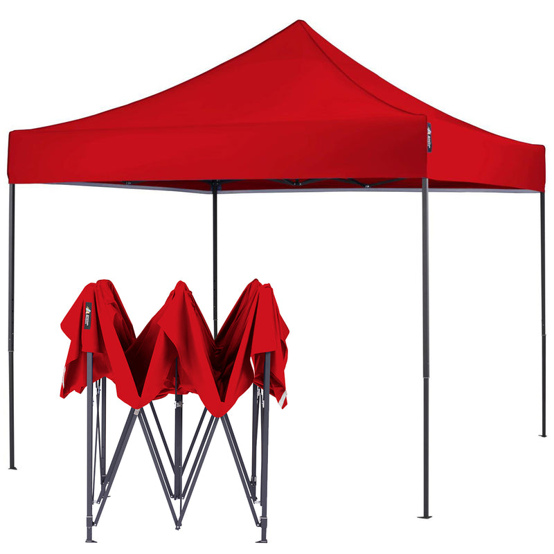 Load image into Gallery viewer, AMERICAN_PHOENIX_10x10_Pop_Up_Canopy_Tent_red 1
