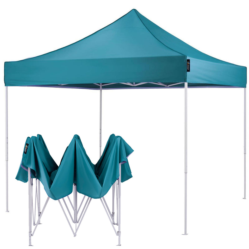 Load image into Gallery viewer, AMERICAN_PHOENIX_10x10_Pop_Up_Canopy_Tent_teal 1
