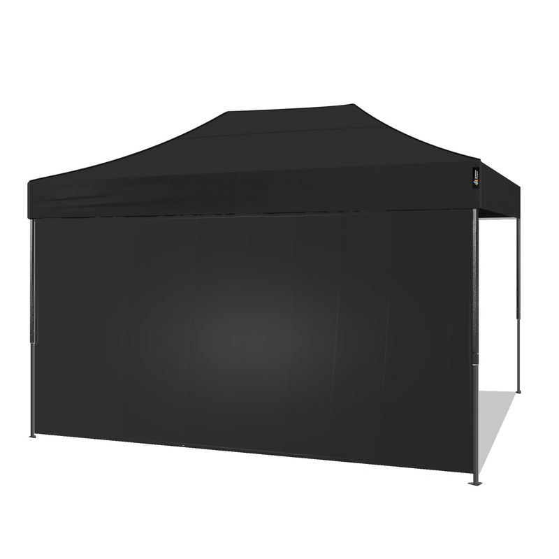 Load image into Gallery viewer, AMERICAN_PHOENIX_10x15 Pop_Up_Canopy_Tent_Black_Sidewall
