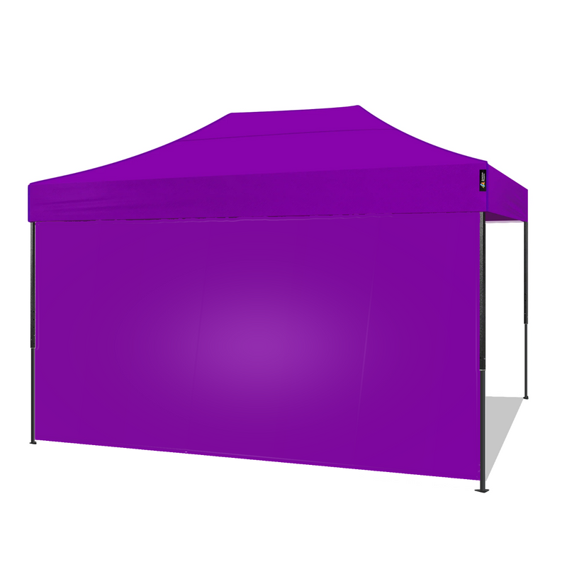 Load image into Gallery viewer, AMERICAN_PHOENIX_10x15 Pop_Up_Canopy_Tent_Purple_Sidewall
