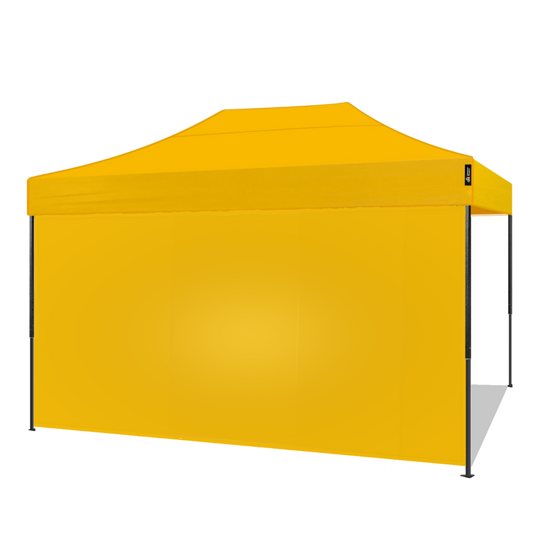 Load image into Gallery viewer, AMERICAN_PHOENIX_10x15 Pop_Up_Canopy_Tent_Yellow_Sidewall
