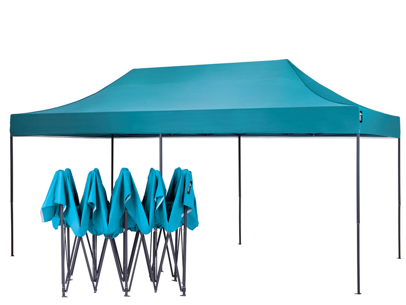 Load image into Gallery viewer, AMERICAN_PHOENIX_10x20_Pop_Up_Canopy_Tent_turquoise 1
