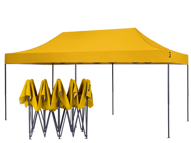 Load image into Gallery viewer, AMERICAN_PHOENIX_10x20_Pop_Up_Canopy_Tent_yellow 1
