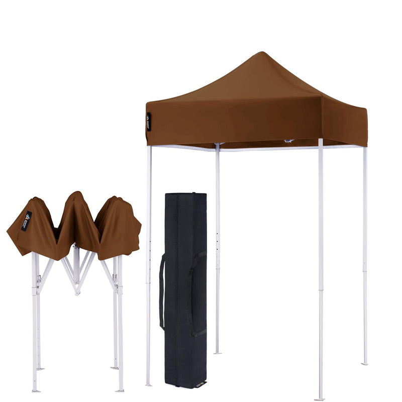 Load image into Gallery viewer, AMERICAN_PHOENIX_5x5_Pop_Up_Canopy_Tent_blown 1

