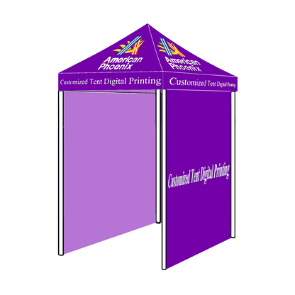 American Phoenix 5 x 5 Custom Canopy with Your Logo Graphics - American Phoenix