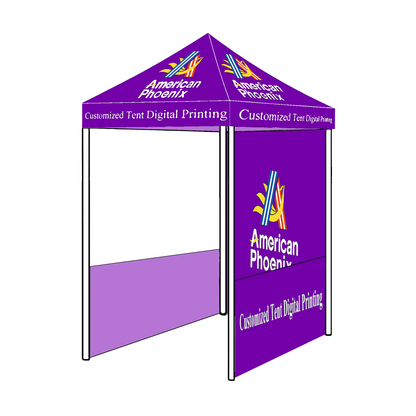 American Phoenix 5 x 5 Custom Canopy with Your Logo Graphics - American Phoenix