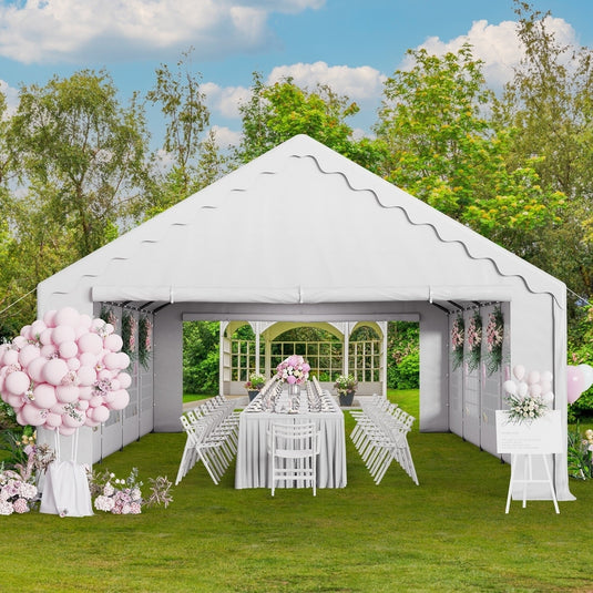 AMERICAN PHOENIX Outdoor Party Tent Heavy Duty Large White Display 4