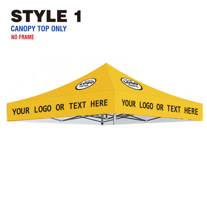 American Phoenix 10 x 10 Custom Canopy with Your Logo Graphics - American Phoenix