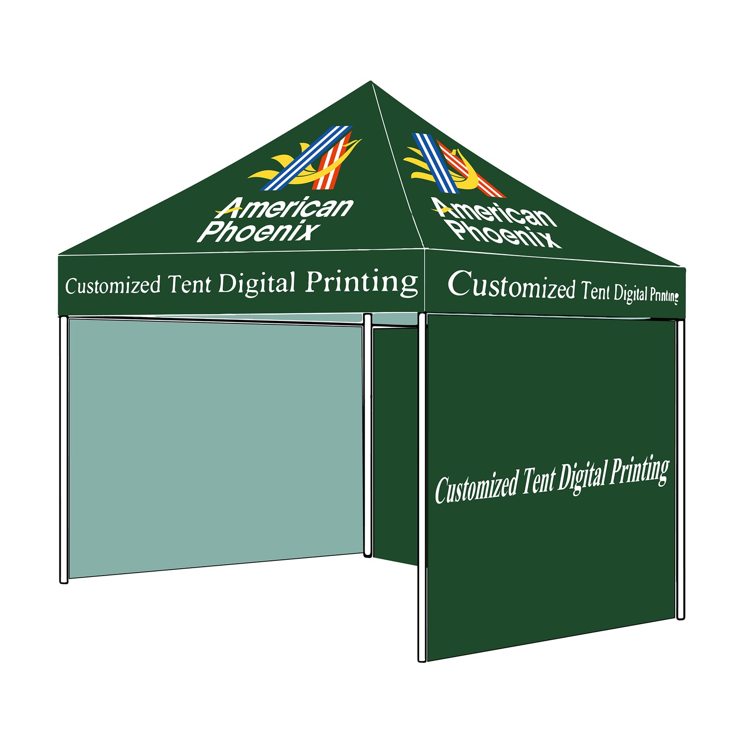 Custom Canopy Custom Printed Pop Up Tent Canopy Tent With Company