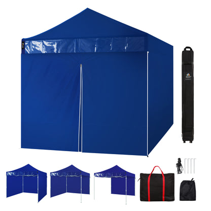 American Phoenix 10x10 Commercial Canopy Tent with Walls (Blue) - American Phoenix